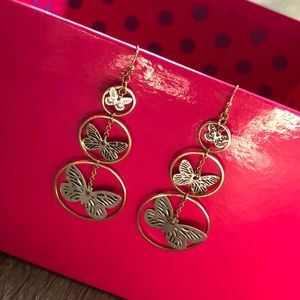 butterfly earrings
